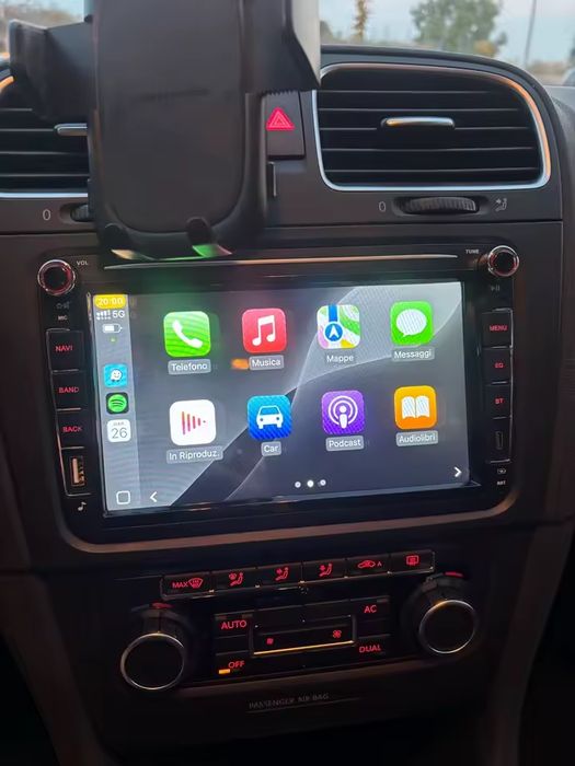 Мултимедия 8 инч VW Golf 5 6 Touran Passat Tiguan CarPlay Android Auto