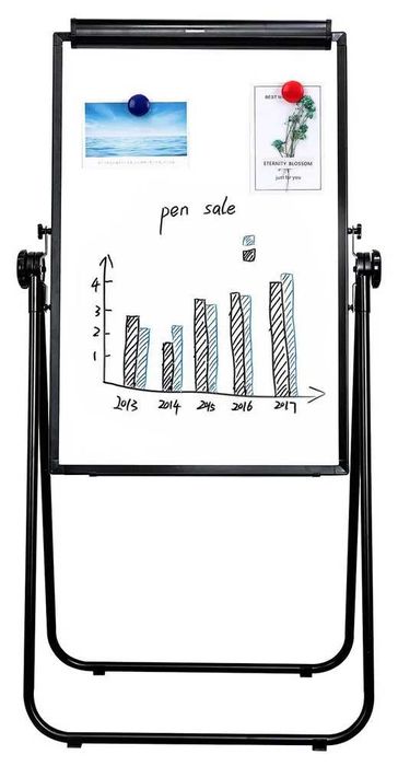 Доска для флип-чарта с подставкой 60x90см Deli 7891