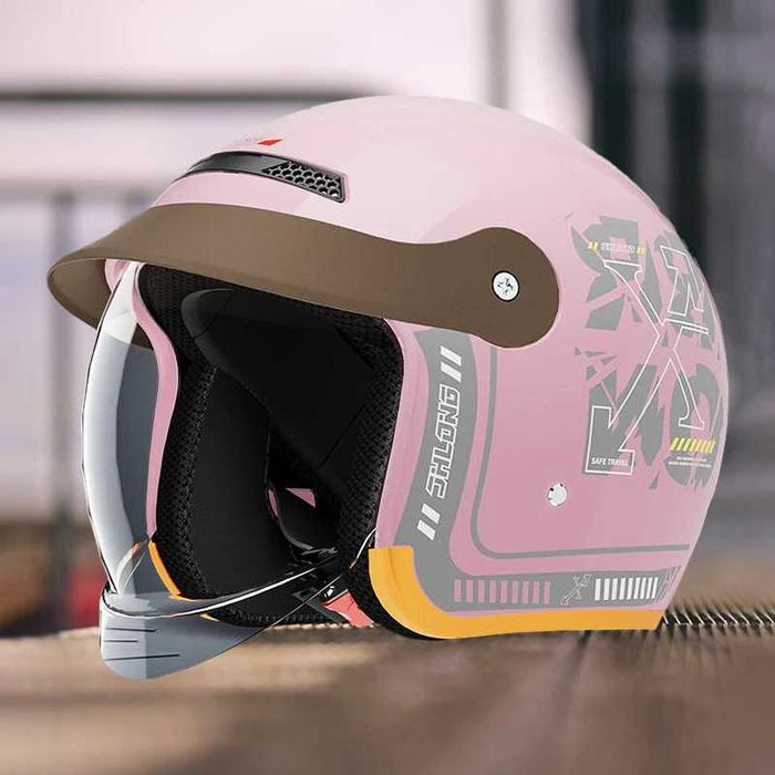 Каска за Мотор/Скутер/АТВ/Тротинетка 4-ри цвят