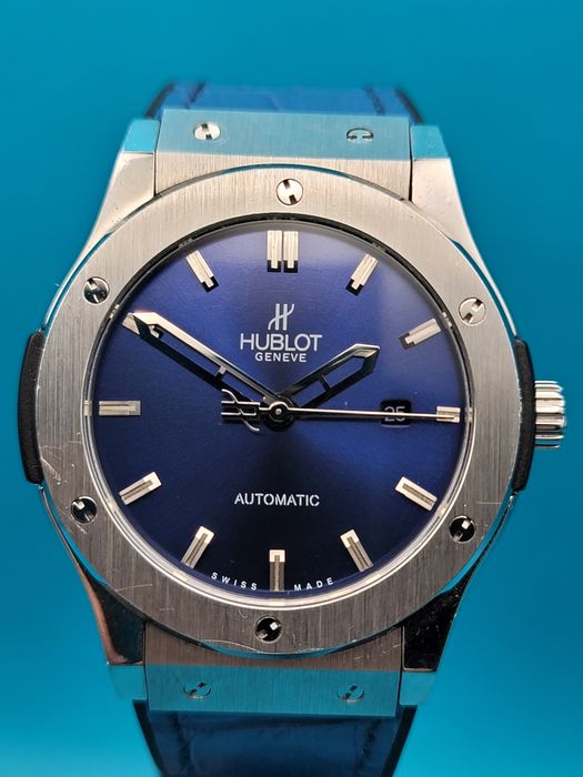 Hublot Classic  Blue Automatic.