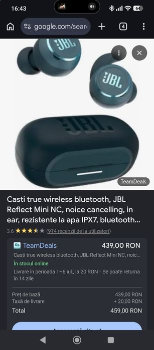 JBL Reflect mini (căști)