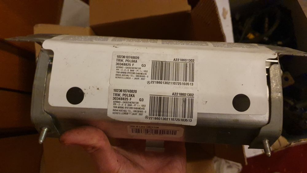 Airbag pasager Mercedes S class W221 S320 S350 S500 A2218601302