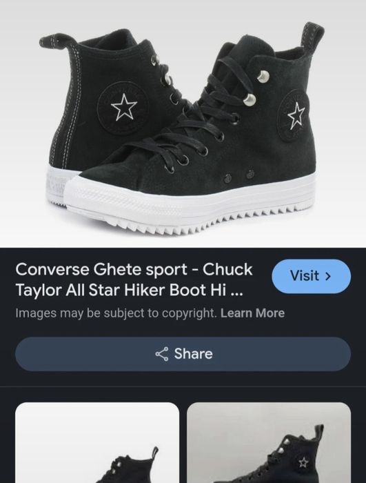 Ghete Converse Chuck Taylor