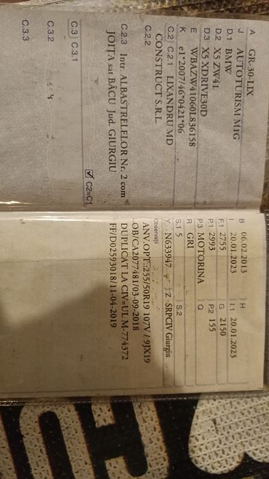 BMW X5 e70 fabricație 2013