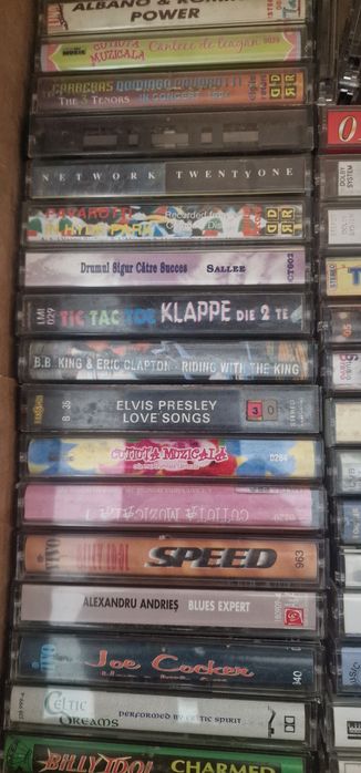 Lot Casete Audio.46 buc