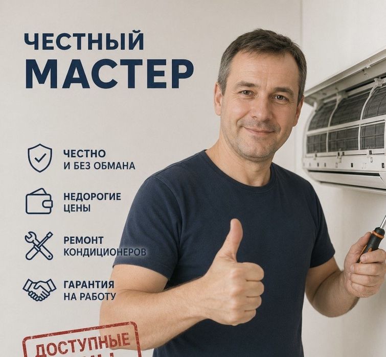Ремонт кондиционеров заправка чистка установка кондиционера