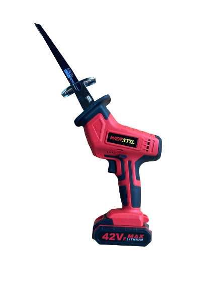 Акумулаторен Саблен Прав трион WERSTIL, пълен комплект