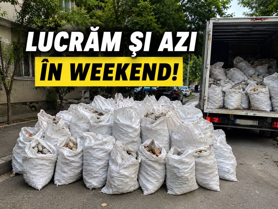 Debarasam,moloz deseuri si gunoaie lucram in fiecare zi  si seara pana 22:00