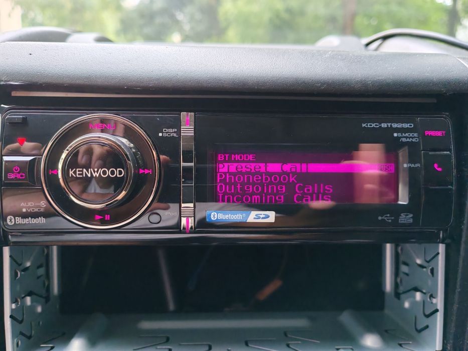 Авторадио Kenwood KDC-BT92SD