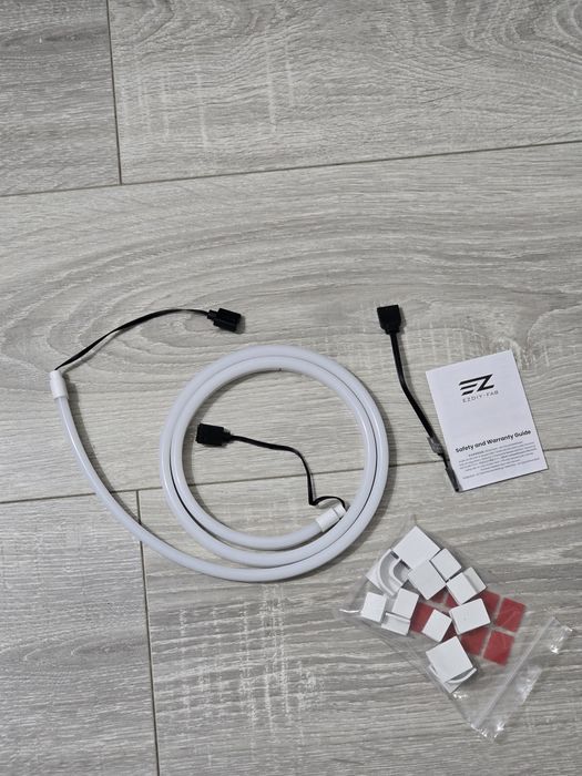 Bandă LED ARGB 5V EZDIY-FAB 1M pentru PC Sync Placă de Bază