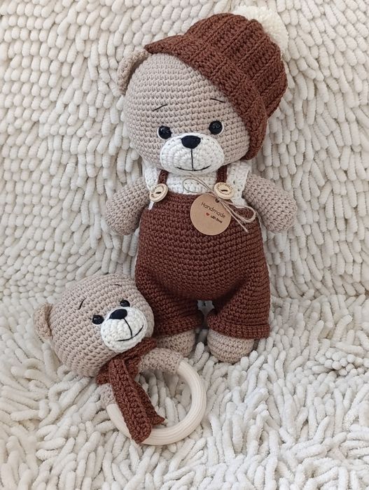 Вязанные крючком игрушки