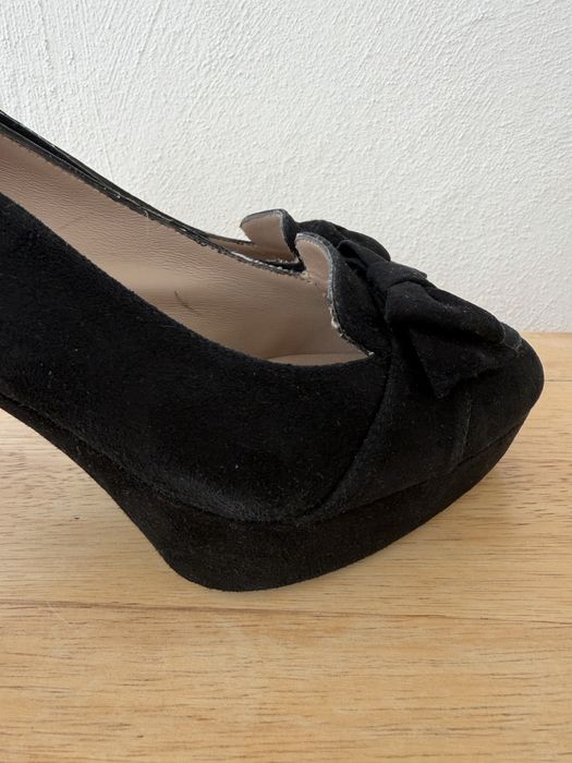 Pantofi piele intoarsa Unisa