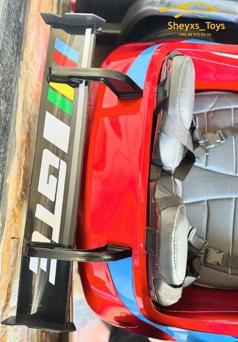 BMW GTE Sport Car икки у́риндикли болалар машинаси