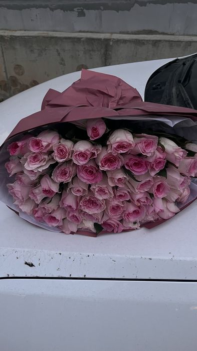 цветы только полученные