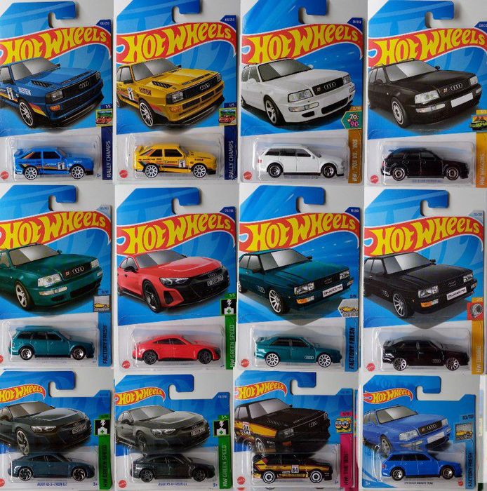 34 модели автомобилей Hot Wheels