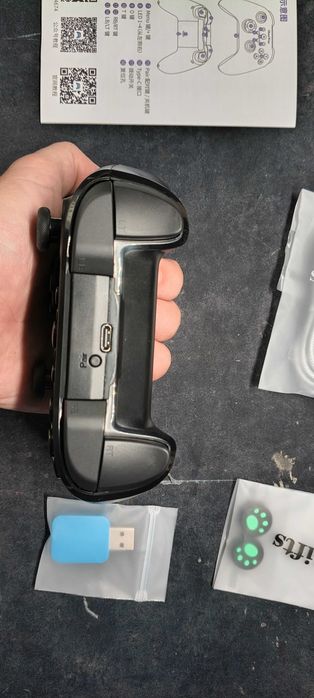 Controler Wireless ShanWan (Multi-Platformă, Hall Effect, Negru)