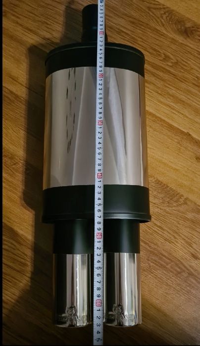 Выхлопная банка прямоточная Remus