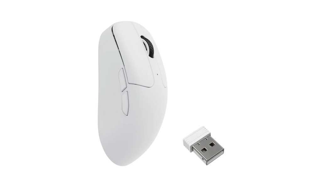 } Мышь Keychron M2 BT/WL/USB-A/USB-C, 4K, белый M2-A5