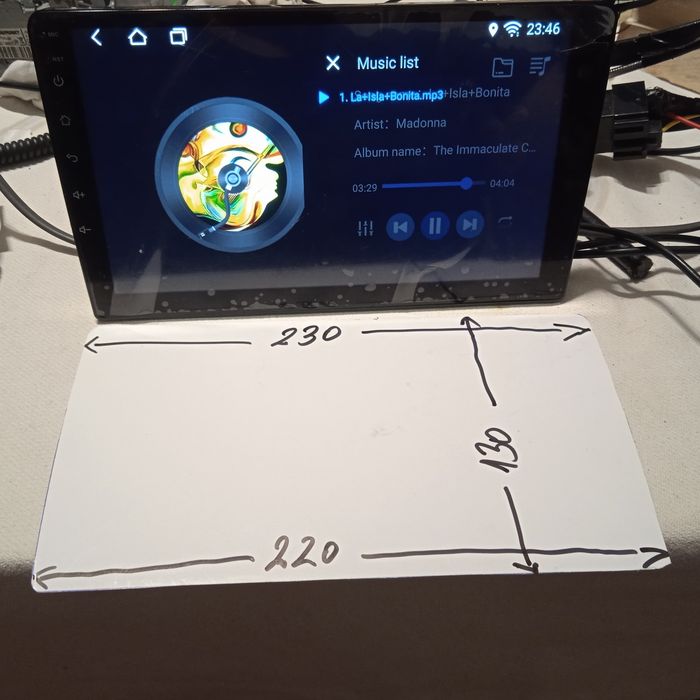 Navigatie android  9"