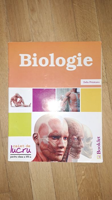 Culegere biologie clasa a 7 a, nescrisa, editura booklet