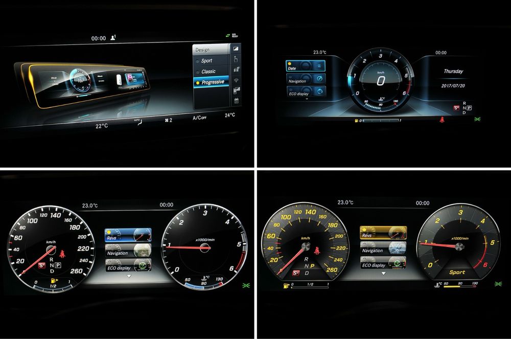 Mercedes Benz E-Klasse 350d PACHET AMG Burmester, perne aer