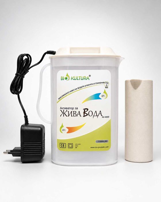 Кана за алкална жива вода Bio Kultura AV-4000 и резервен каолинов съд