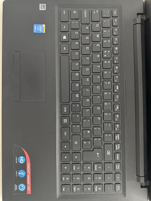 Lenovo IdeaPad 100-15IBD, 15.6” HD, RAM 4 GB DDR3, HDD 500 GB, Windows 10 Home