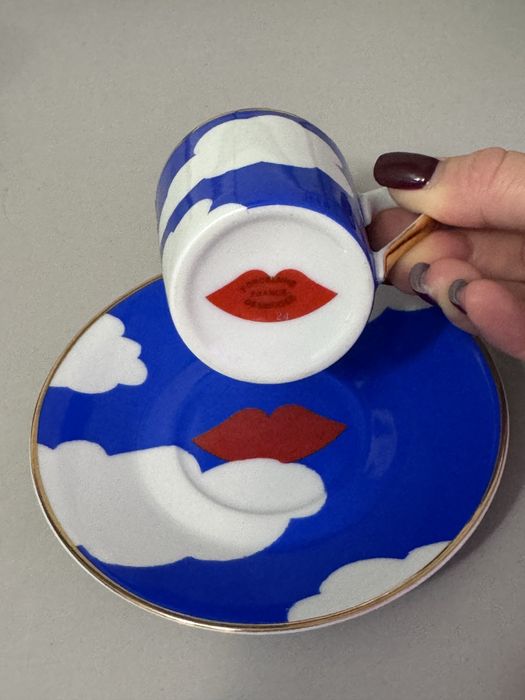 Винтажная кофейная пара Франция