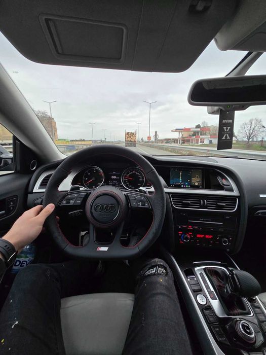 ТОП Волан S-line Audi A3 A4 A5 A6 A7 A8 Q3 Q5 Q7 комплект с Аербег