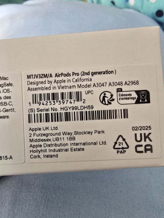 Căști Apple Airpods Pro 2nd generation sigilate