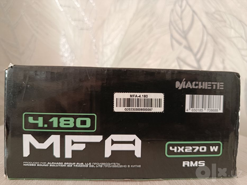 Усилитель machete MFA 4.180