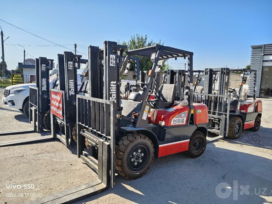 Yangi Toyota forklift 3–3.5 tonna, 3–4.5 metr