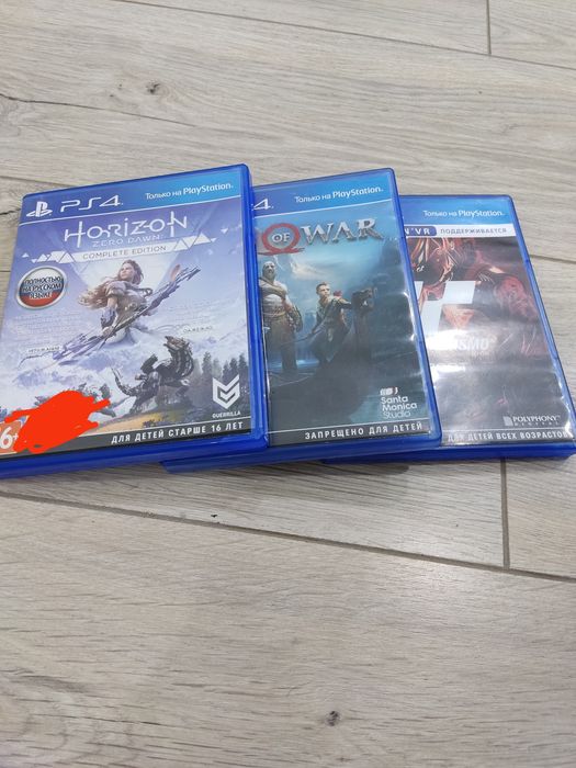 Продаю игры на PS4 за 5000 тг