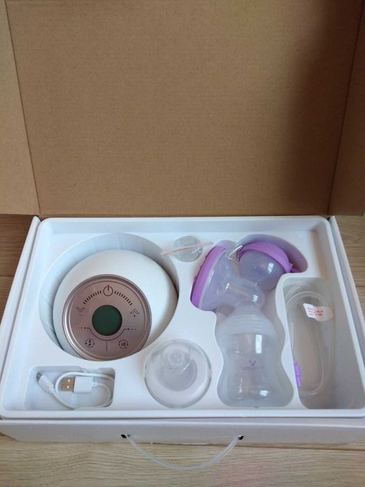 Нова Електрическа помпа за кърма Cangaroo Elegance, лилав плюс подарък