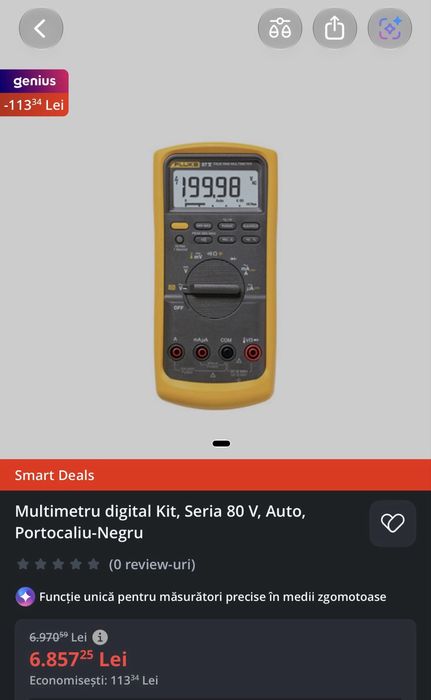 Fluke 1664FC , 87V