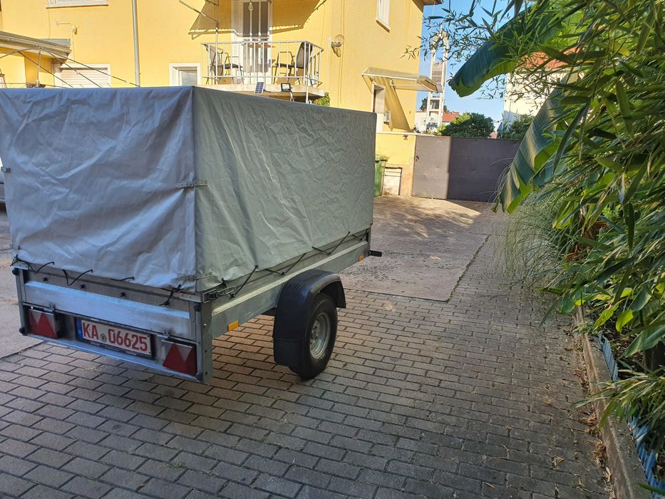 Remorca Stema 750kg cu prelata