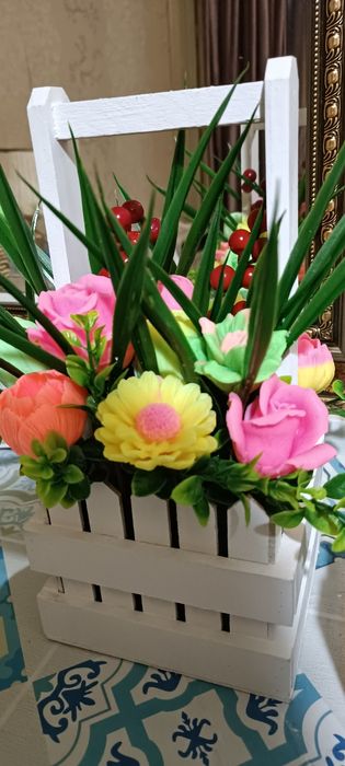 Sovunli gullar  yasash