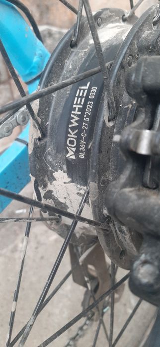 Електрически велосипед Mokwheel 27.5" (2023) – за части или ремонт (Battery Error 2)
