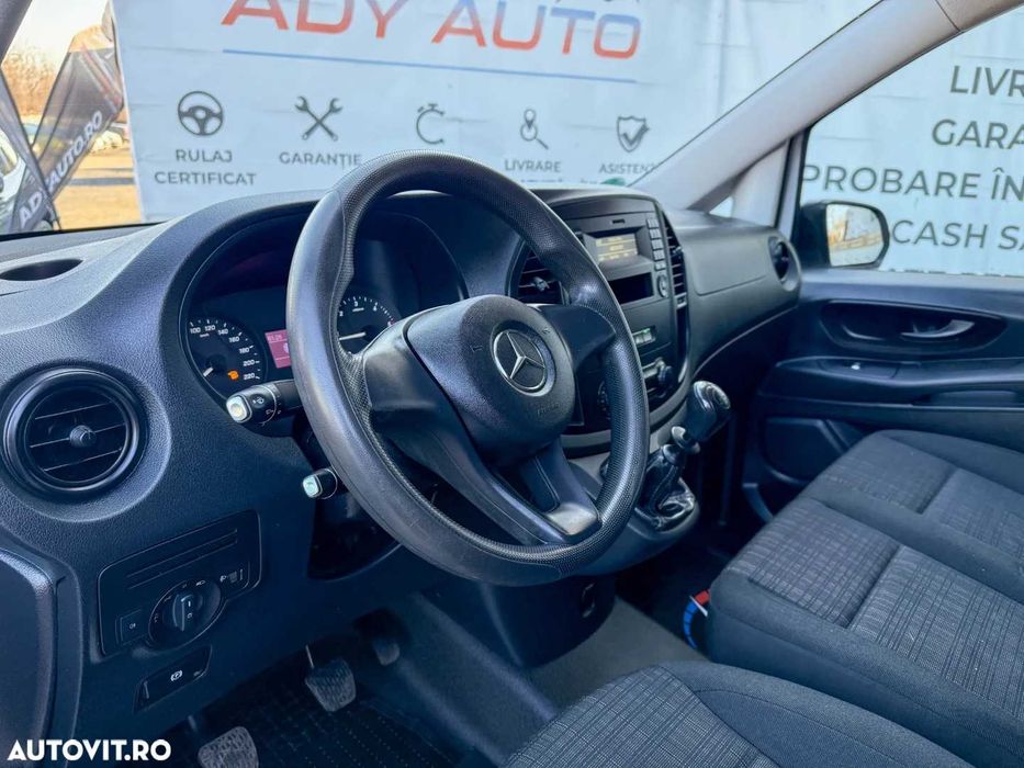 Mercedes-benz, Vito , RAR+ITP , Garantie 12 luni, Buy-back, Rate fixe