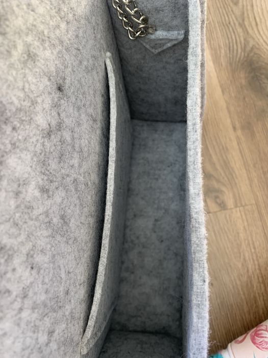 Дамска чанта с джоб сърце