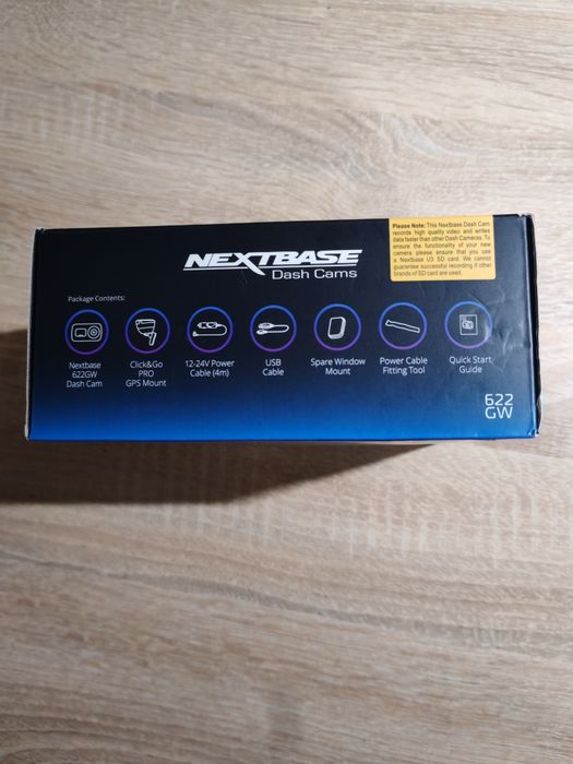 Camera auto DVR 4K Nextbase NBDVR622GW , Display IPS 3" HD, Stabilizat