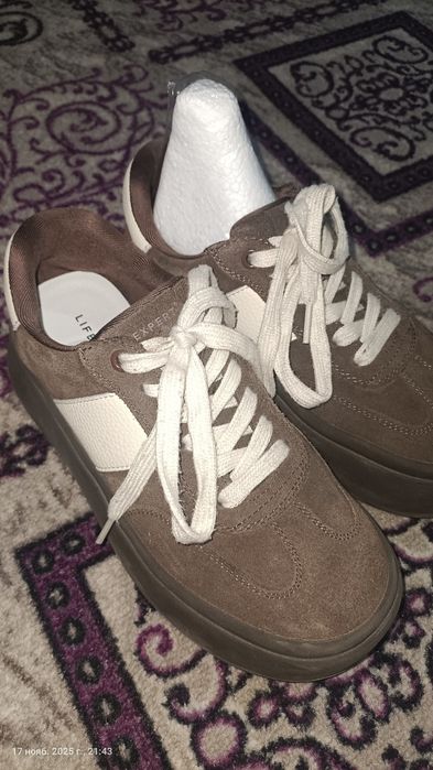 Кроссы из натур. кожи и замши