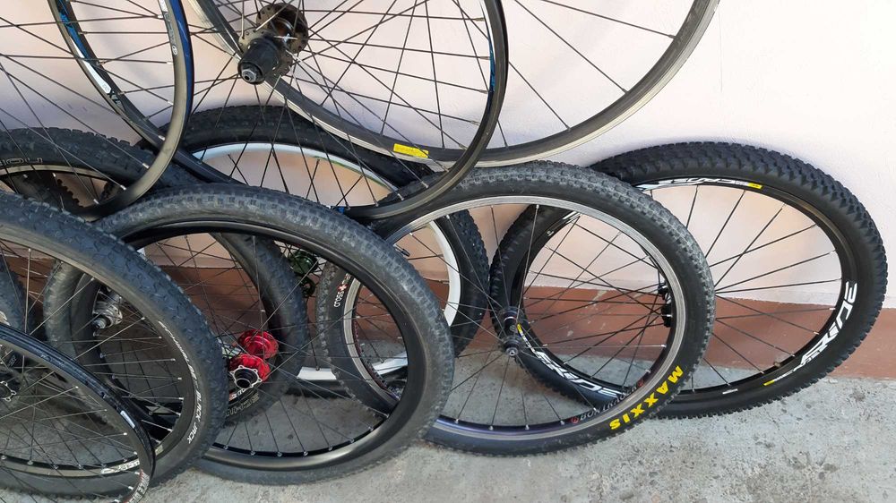 Vand Piese Bicicleta Roti MTB Cursiera Ciclocross Trekking 26 27.5 28 29 Disc V-Brake