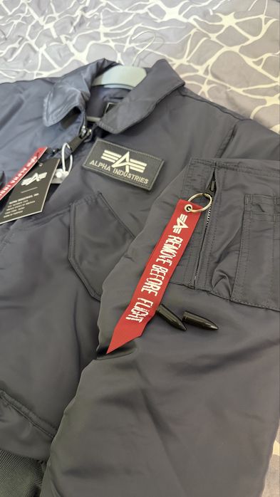 Бомбер ALPHA INDUSTRIES cwu 45/P flight Jacket