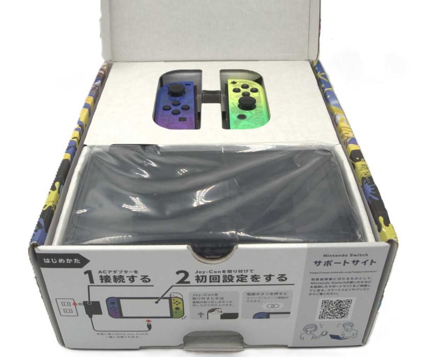 Nintendo Switch OLED Splatoon BOX Modat Picofly/128GB/15+ Jocuri