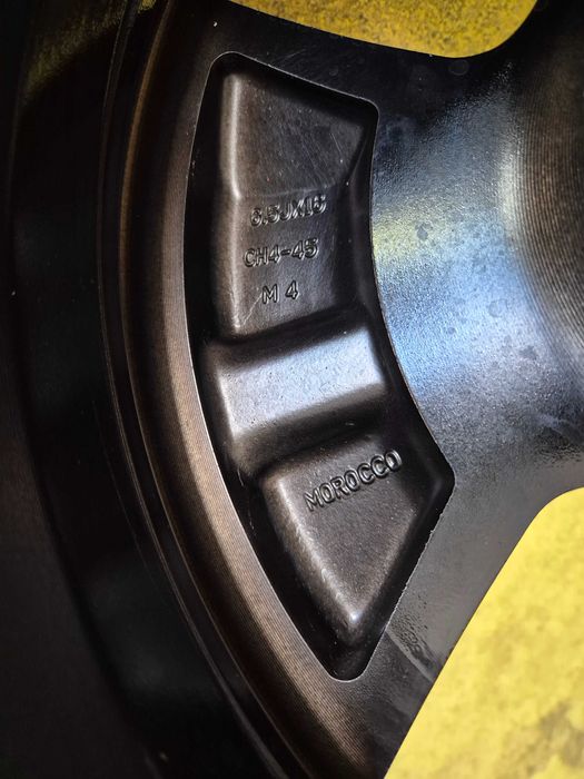 4 Jante Aliaj 4x100 16'' OEM Dacia Logan Dokker Sandero Jogger - MODEL 2026 / Renault Clio Captur 6.5J ET 45 !