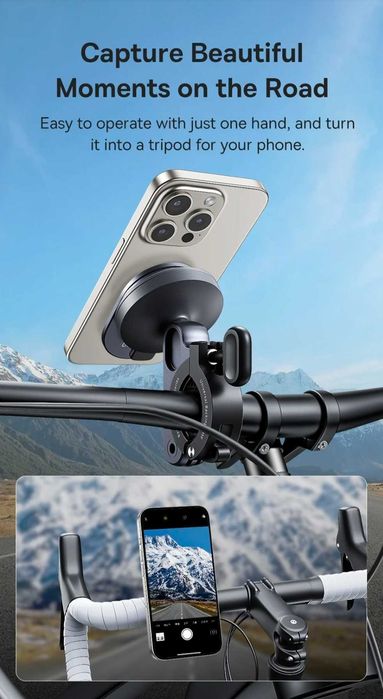 Baseus PrimeTrip Series Bike Moto магнитный держатель для велосипеда