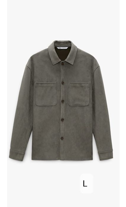 Camasa tip jacheta Zara