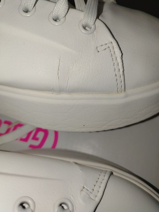 Adidași albi Zara