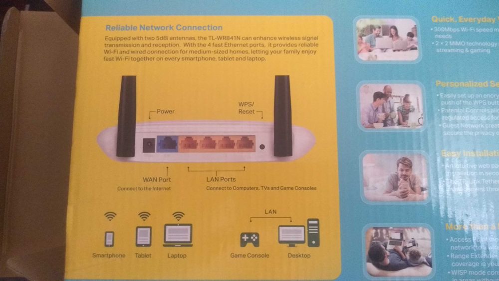 Роутер TP-LINK tl-wr841n